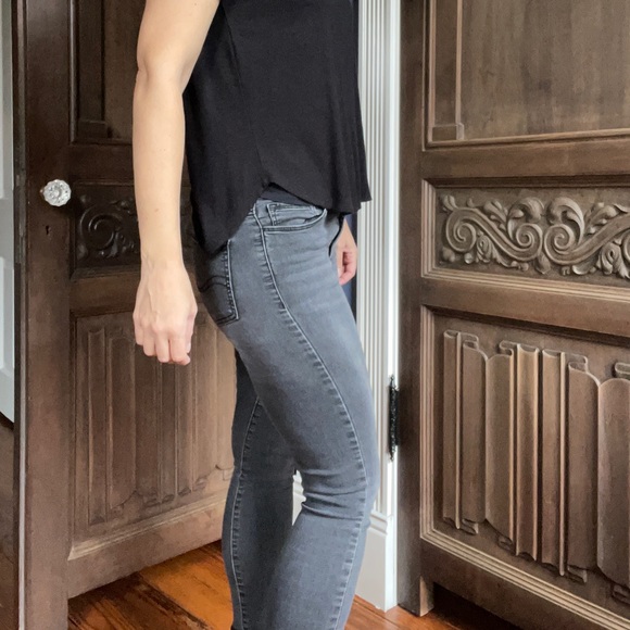 All Saints Grace Denim Jeans Size 28 Washed Black/Gray - Picture 11 of 11